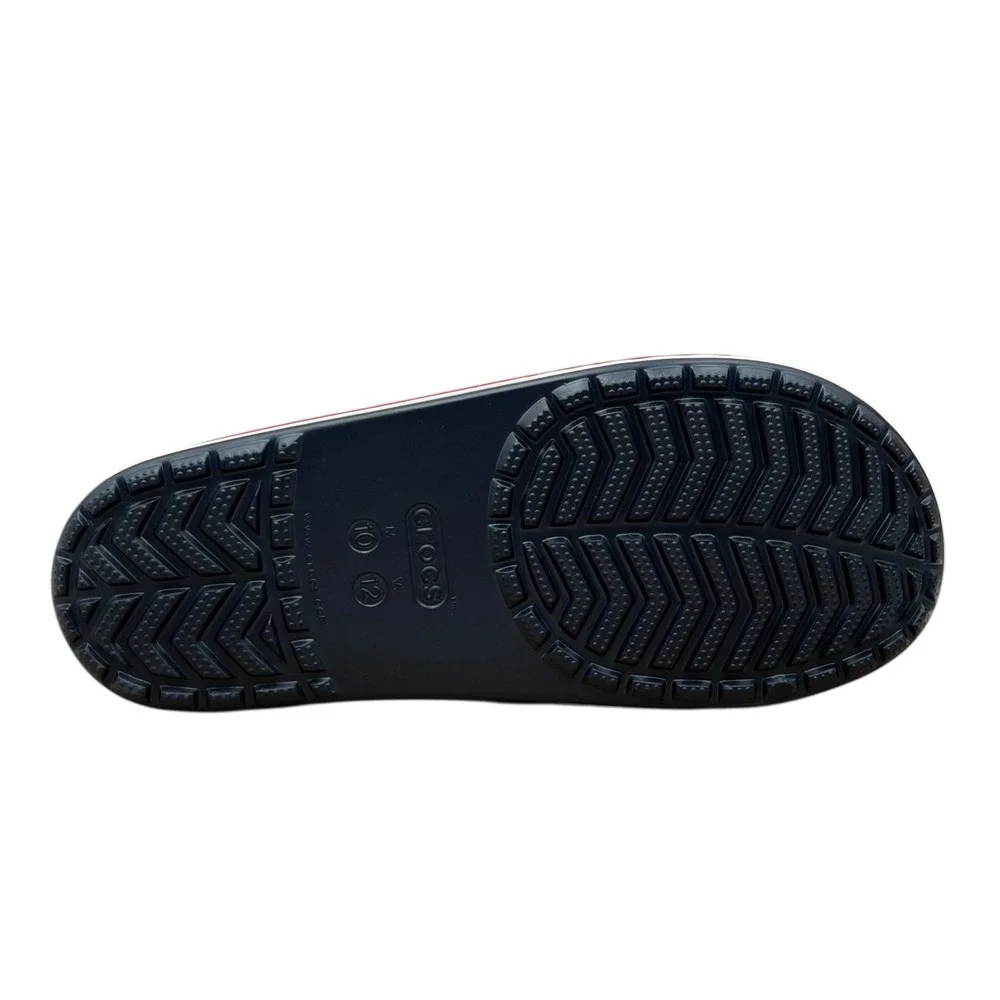 Crocs Bayaband Mens Slide Sandals Size 10 Navy Blue Water‎ Friendly Lightweight